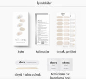 N Winter Delight Jel Tırnak 30 Adet, 2 Kullanım