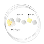 P Yellow Stitch Jel Tırnak 32 Adet, 2 Kullanım