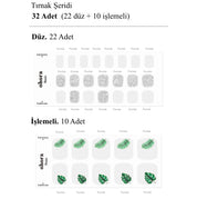 P Havana Jel Tırnak 32 Adet, 2 Kullanım