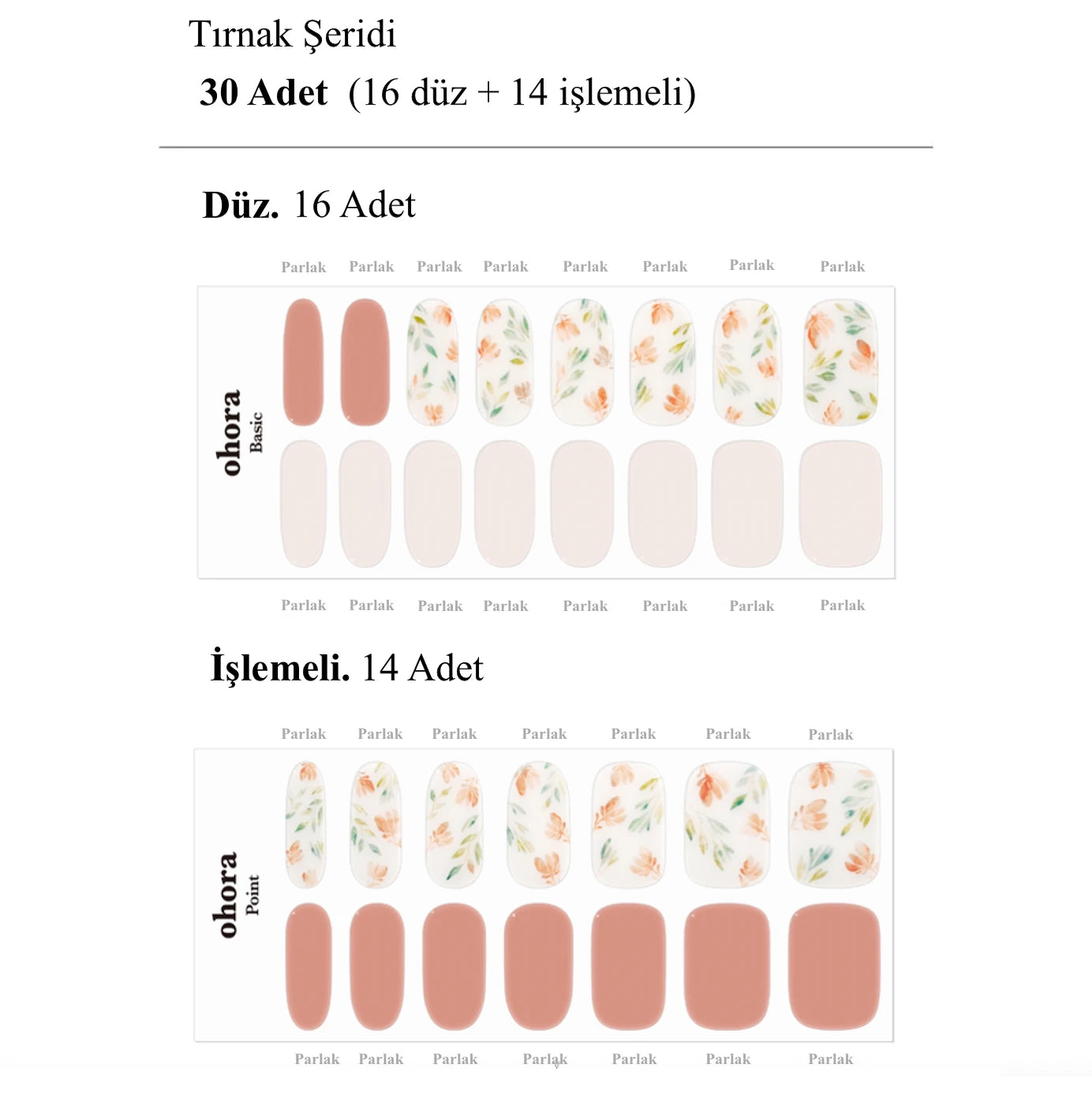 N Spring Breeze Jel Tırnak 30 Adet, 2 Kullanım