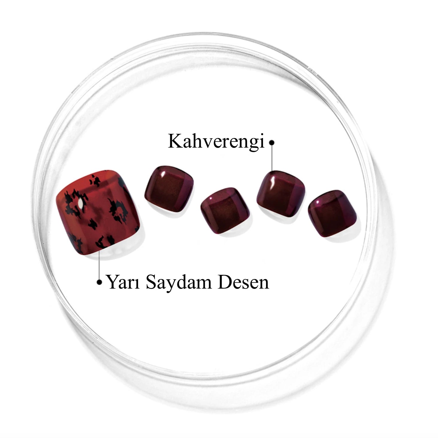 P Jazz Jel Tırnak 32 Adet, 2 Kullanım