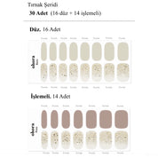 N Eternal Vow Jel Tırnak 30 Adet, 2 Kullanım