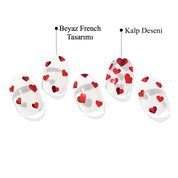 N Be My Valentine Jel Tırnak 30 Adet, 2 Kullanım