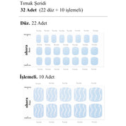 P Rendezvous Jel Tırnak 32 Adet, 2 Kullanım