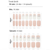 N Dear Fiance Jel Tırnak 30 Adet, 2 Kullanım