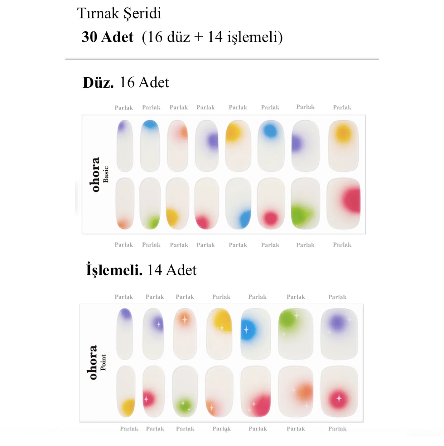N Crush On You Jel Tırnak 30 Adet, 2 Kullanım