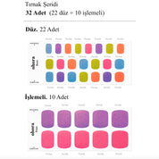 P Chemistry Jel Tırnak 32 Adet, 2 Kullanım
