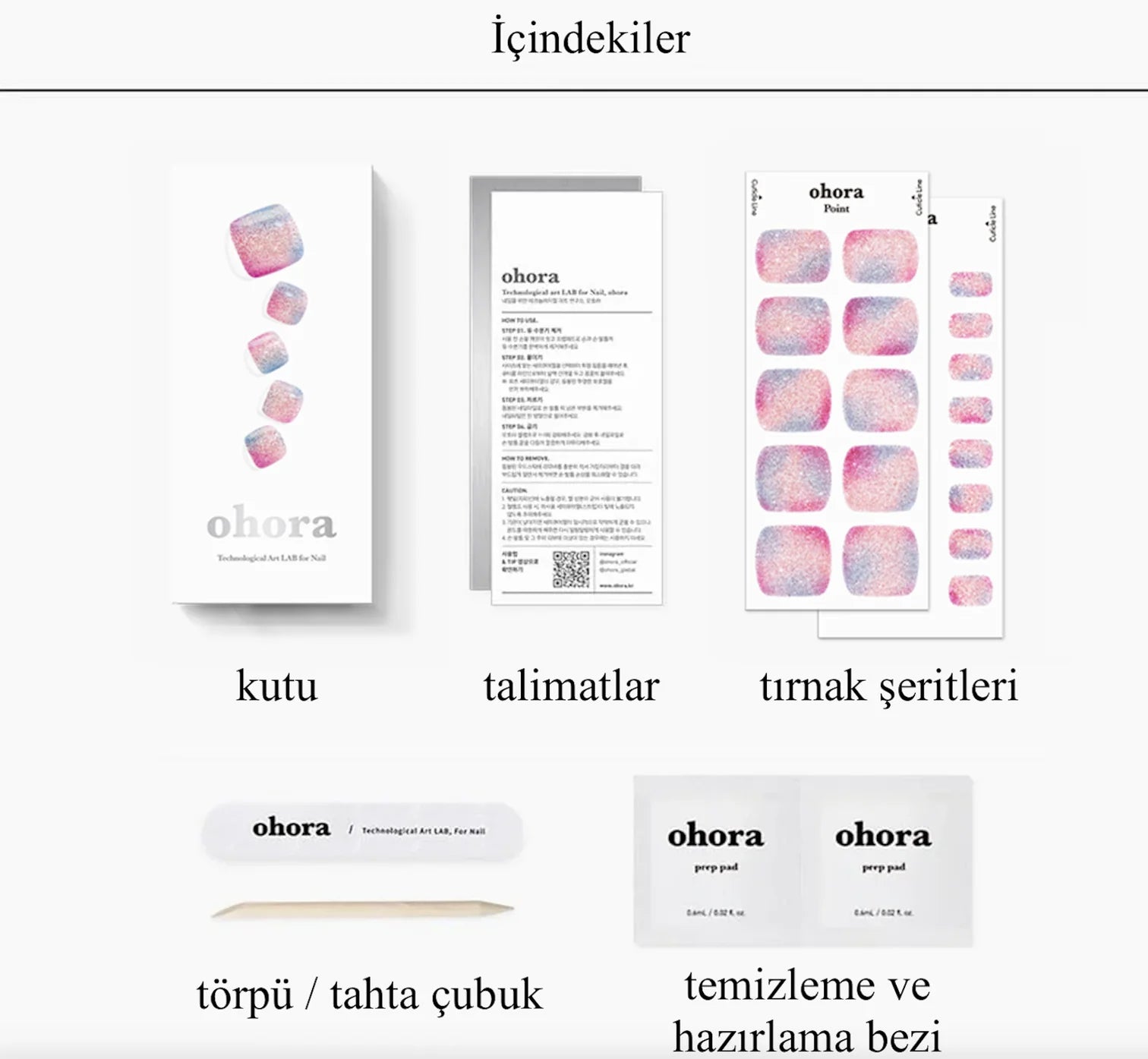 P Neverland Jel Tırnak 32 Adet, 2 Kullanım