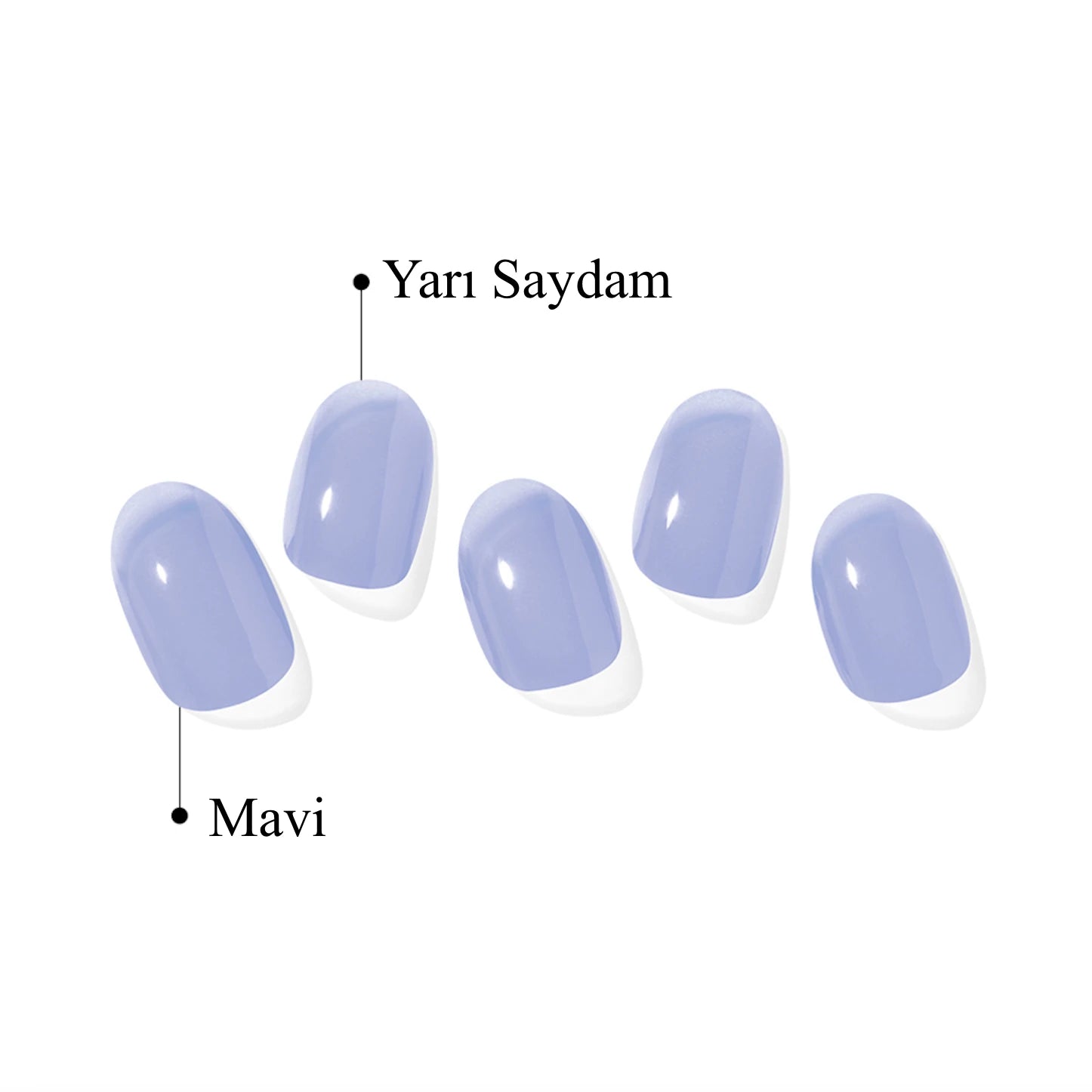 N Tint Air Jel Tırnak 30 Adet, 2 Kullanım