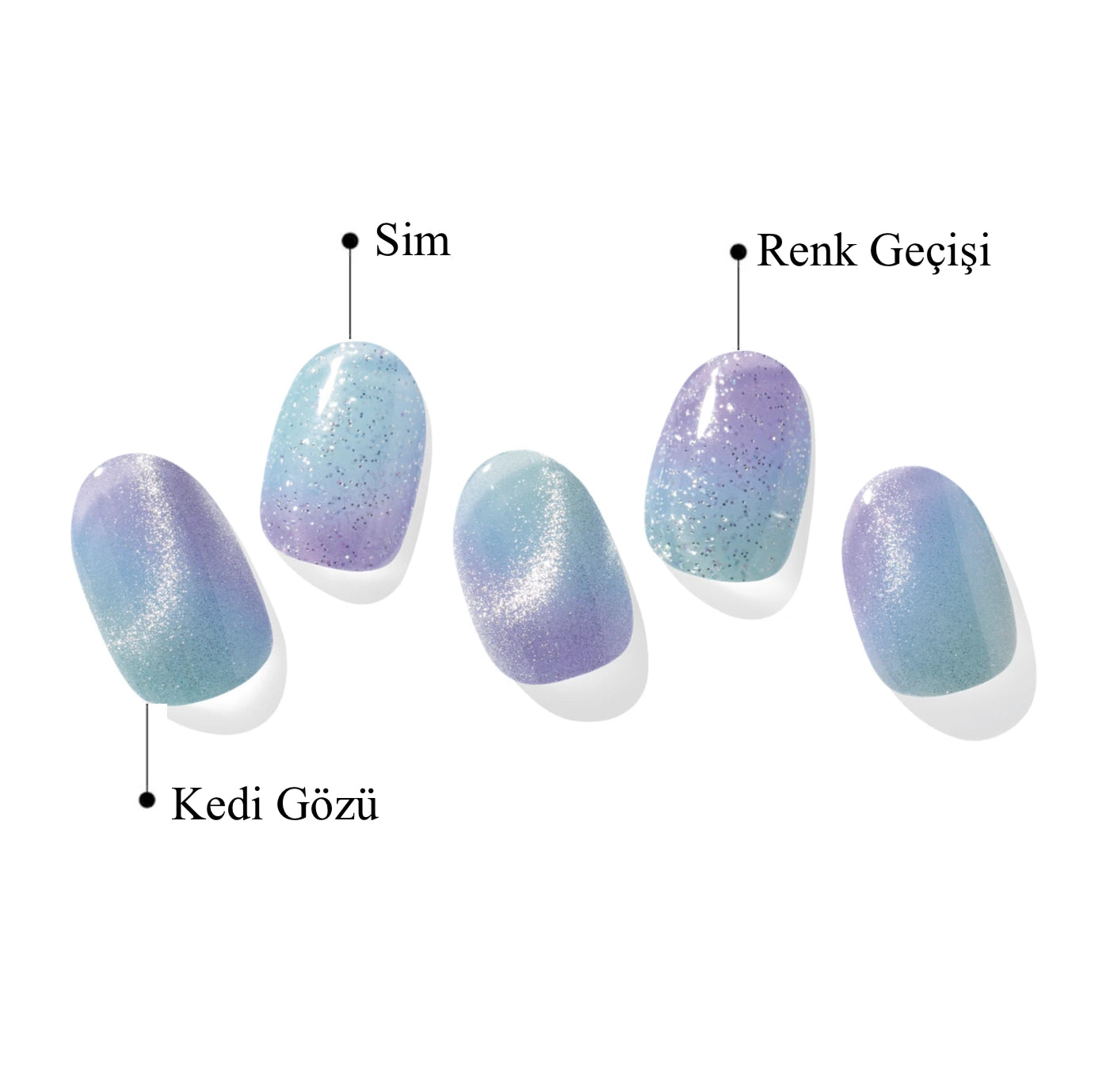 N Oasis Jel Tırnak 30 Adet, 2 Kullanım