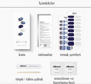 N Blue Core Jel Tırnak 30 Adet, 2 Kullanım