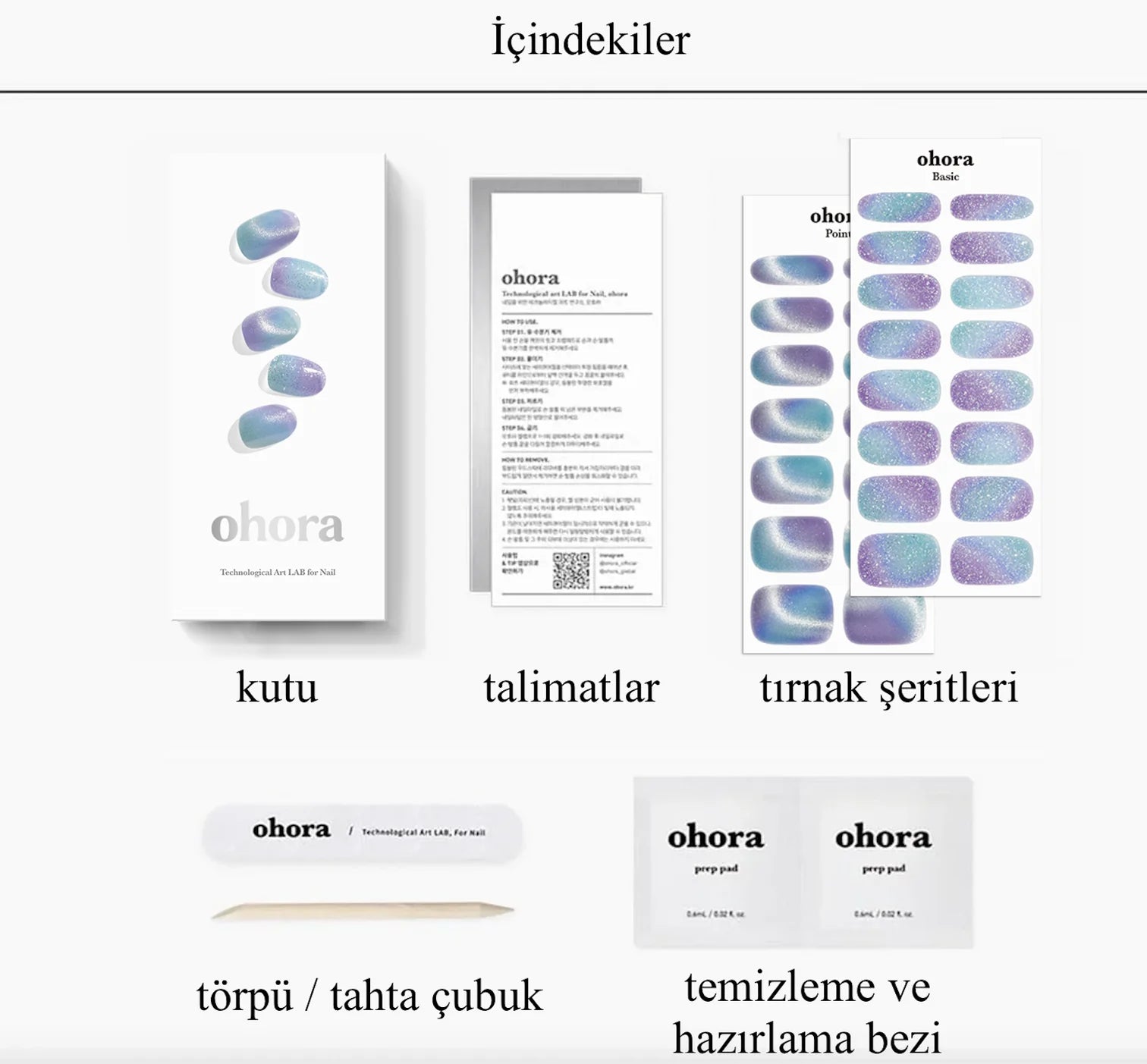 N Oasis Jel Tırnak 30 Adet, 2 Kullanım