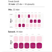 P Berry Jel Tırnak 32 Adet, 2 Kullanım