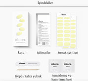 N Lemon Sugar Jel Tırnak 30 Adet, 2 Kullanım