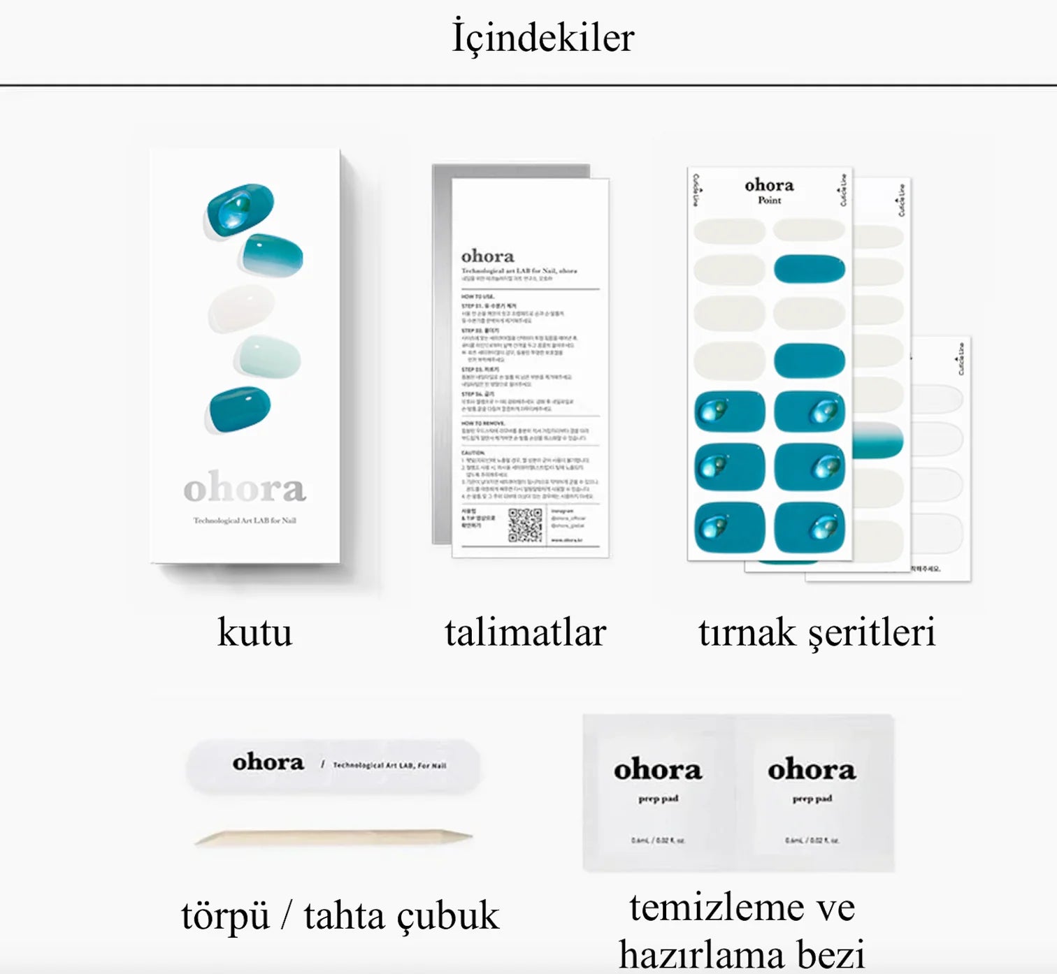 N Denver Jel Tırnak 30 Adet, 2 Kullanım