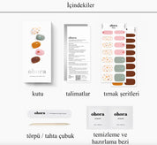 N Butterscotch Jel Tırnak 30 Adet, 2 Kullanım