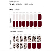 N Howling Jel Tırnak 30 Adet, 2 Kullanım