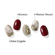 N Auburn Nuance Jel Tırnak 30 Adet, 2 Kullanım