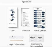 N Navy Touch Jel Tırnak 30 Adet, 2 Kullanım