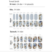 N Daybreak Jel Tırnak 30 Adet, 2 Kullanım
