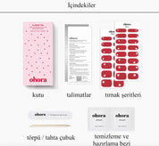 N I Heart You Jel Tırnak 30 Adet, 2 Kullanım