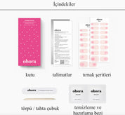 N Sweet Blush Jel Tırnak 30 Adet, 2 Kullanım