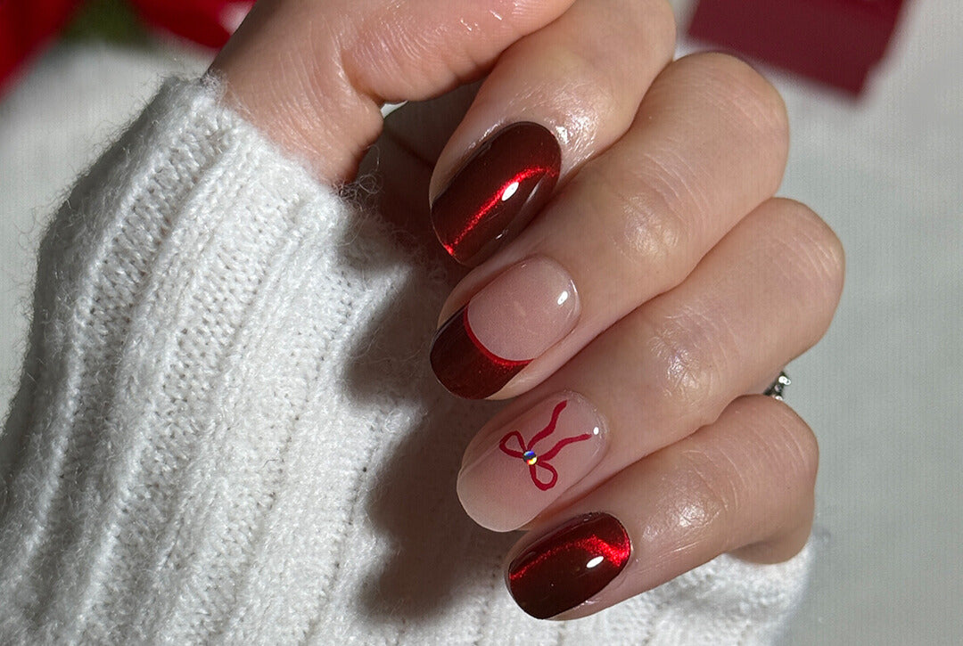 Kırmızı Nail Art Modelleri