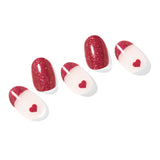 N Cupid's Heart Jel Tırnak 30 Adet, 2 Kullanım