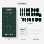 Ohora Infinite Glow Yeni Yıla Özel Jel Tırnak Seti - 3 Kutu Jel Tırnak & UV Lamba