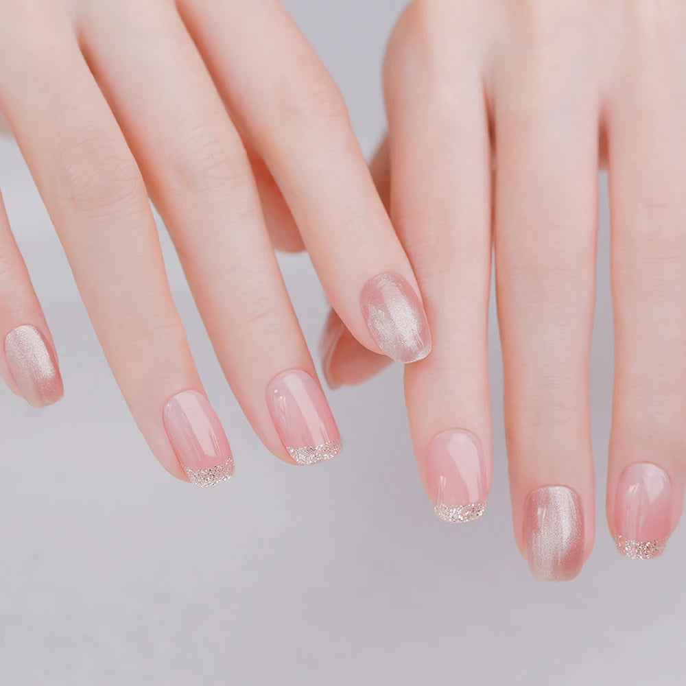 N Shy Rose Jel Tırnak 30 Adet, 2 Kullanım