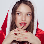 N Crimson Bow Jel Tırnak 30 Adet, 2 Kullanım