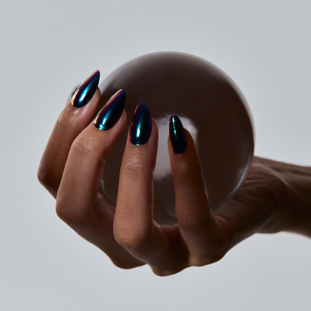 N Mystic Chrome Jel Tırnak 30 Adet, 2 Kullanım