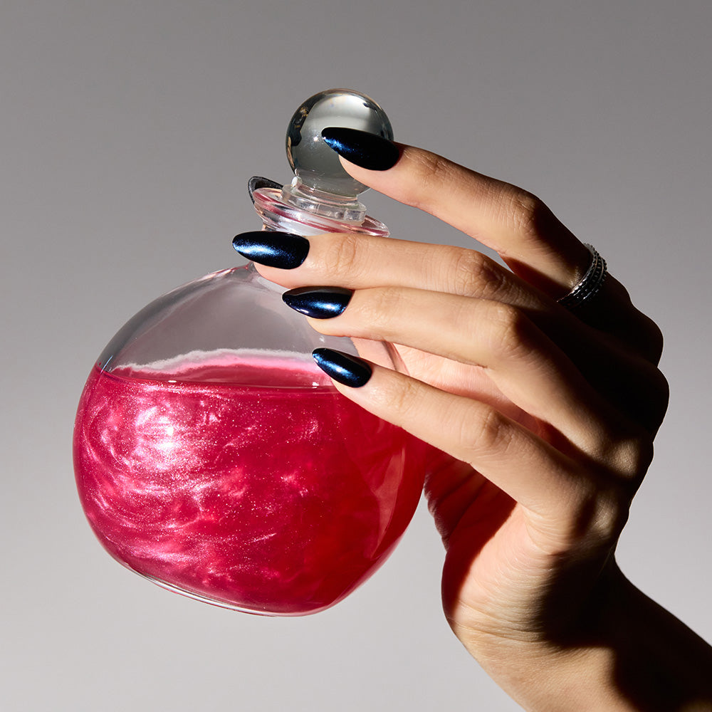 N Navy Chrome Jel Tırnak 30 Adet, 2 Kullanım