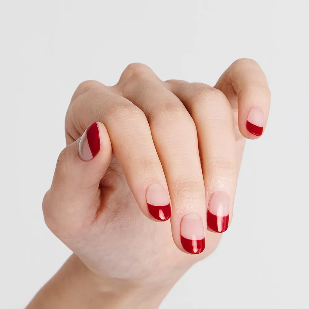 N Ruby French Jel Tırnak 30 Adet, 2 Kullanım