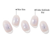 N Faerie Snow Jel Tırnak 30 Adet, 2 Kullanım