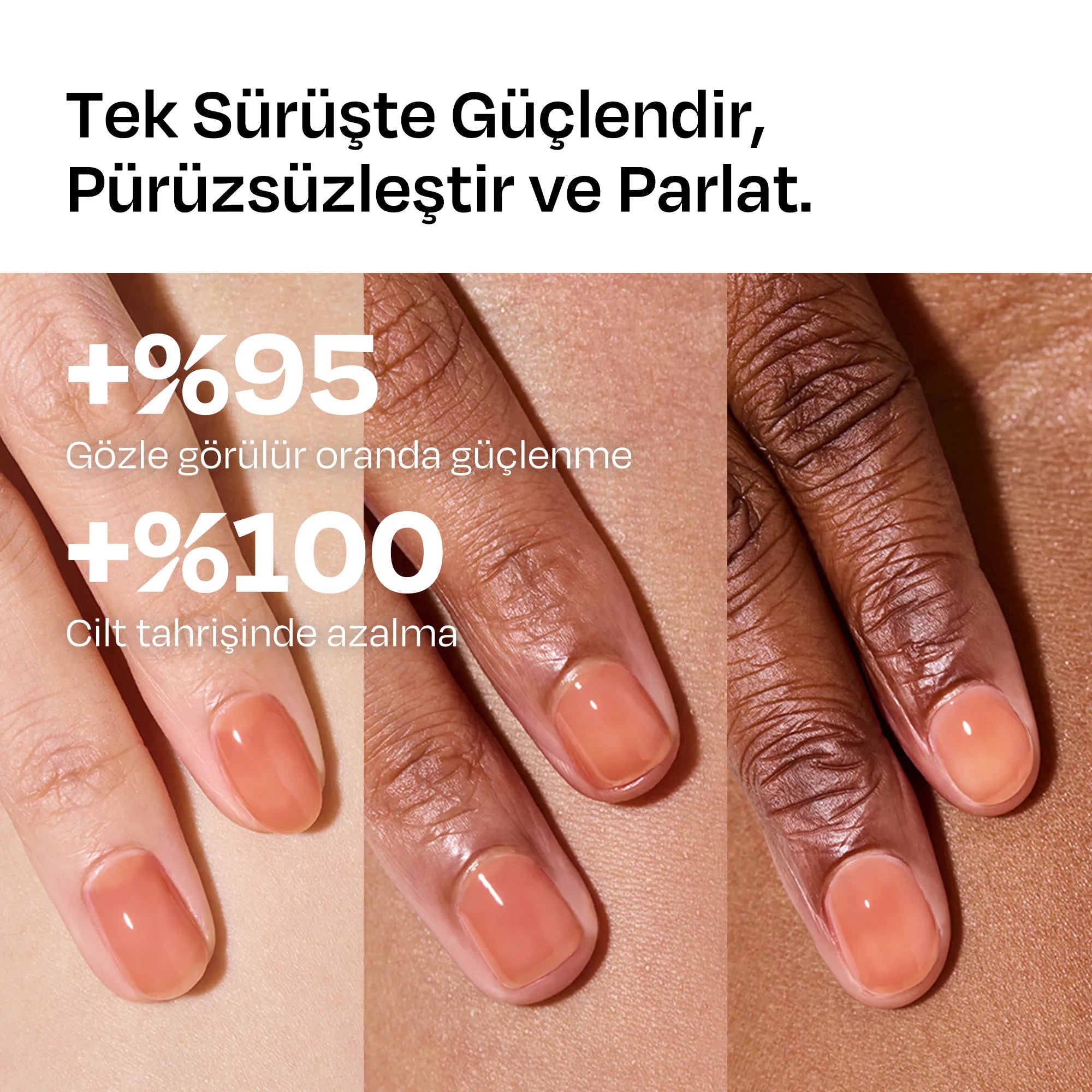 2'li Rose Milk Renkli Güçlendirici Seti