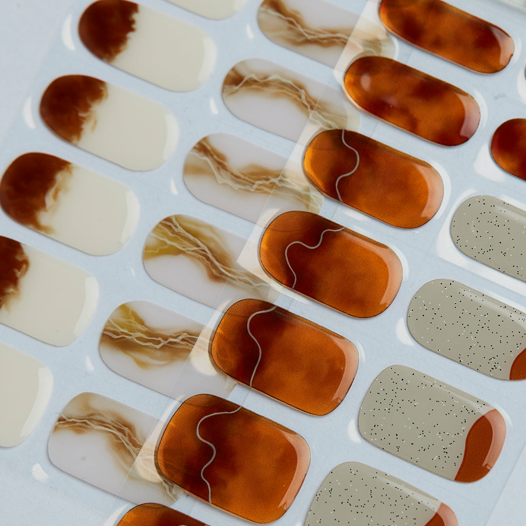 desenli takma tırnak setleri