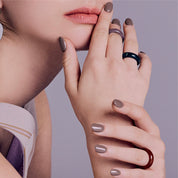 N Maroon Jel Tırnak 30 Adet, 2 Kullanım