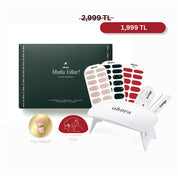 Ohora Infinite Glow Yeni Yıla Özel Jel Tırnak Seti - 3 Kutu Jel Tırnak & UV Lamba