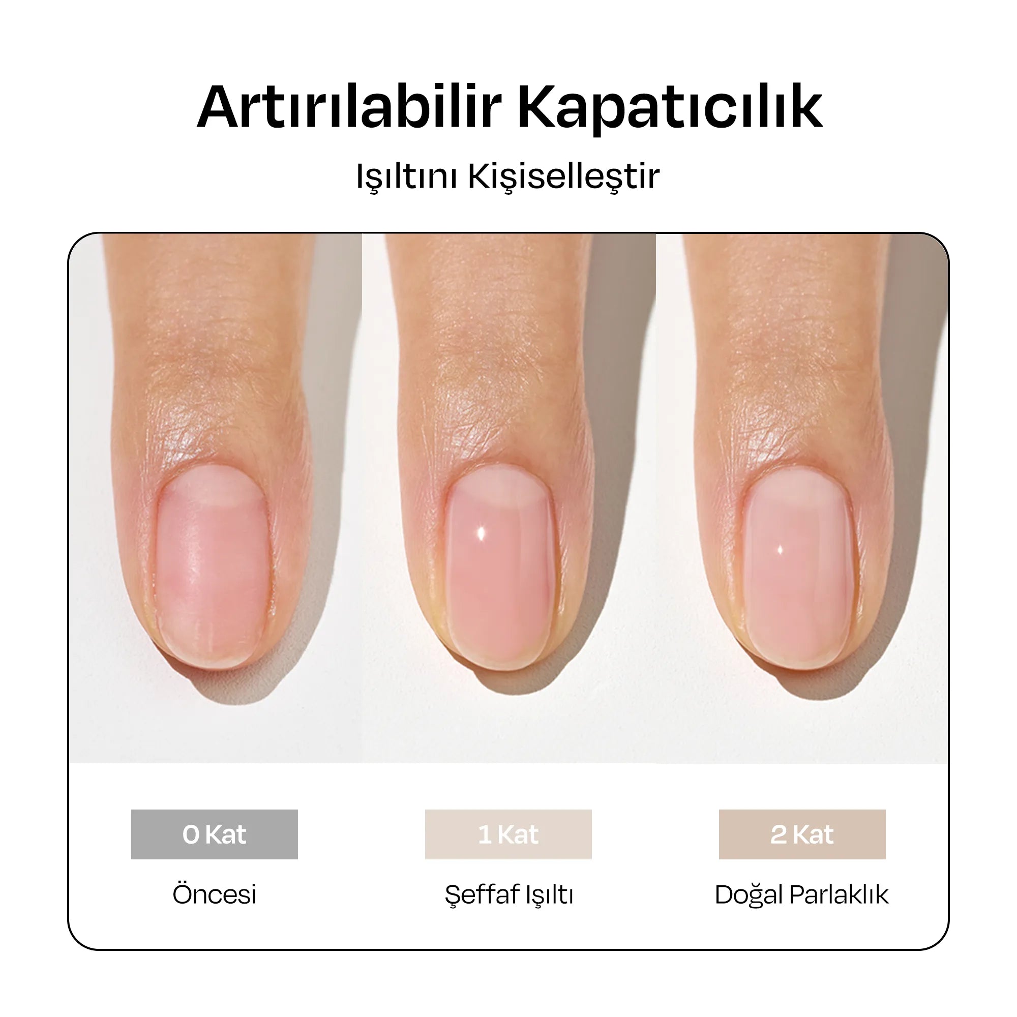 [Hindistan Cevizi] Renkli Tırnak Güçlendirici