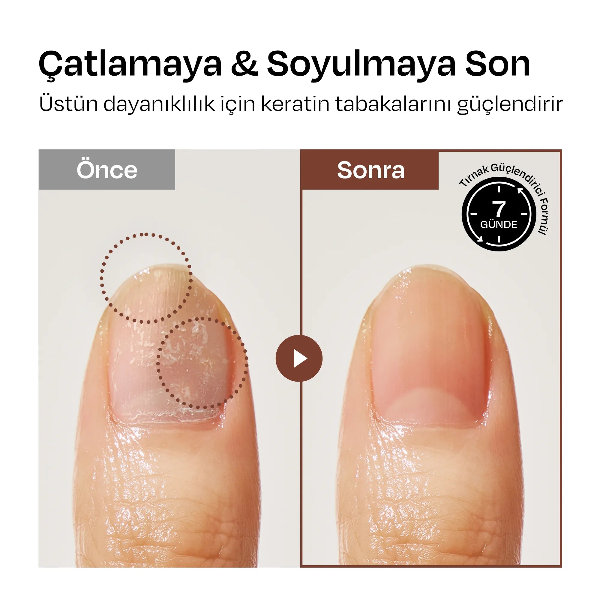 [Hindistan Cevizi] Renkli Tırnak Güçlendirici