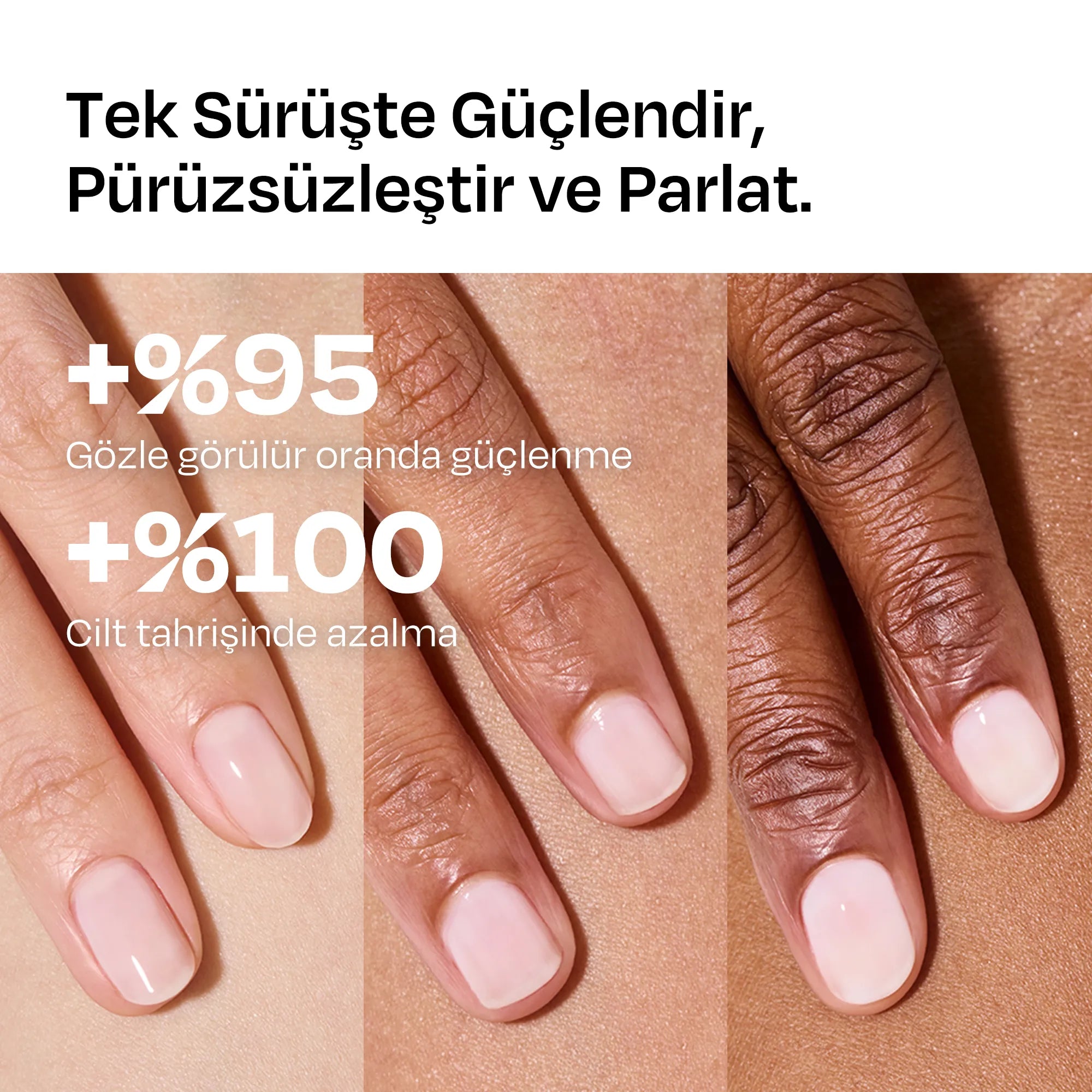 [Hindistan Cevizi] Renkli Tırnak Güçlendirici