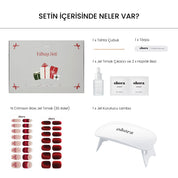 Minimalist Sparkle Jel Tırnak Seti