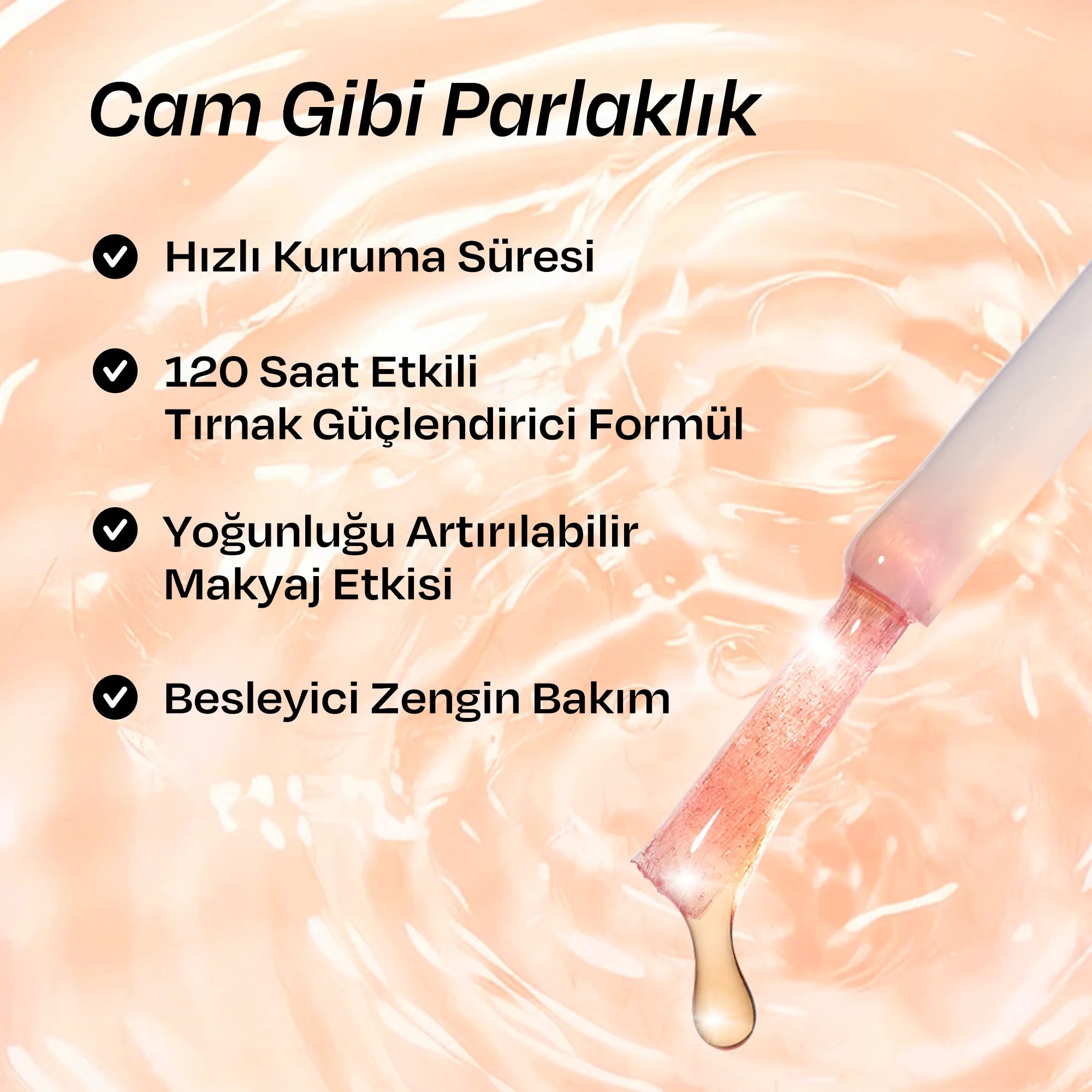 [Kayısı] Renkli Tırnak Güçlendirici