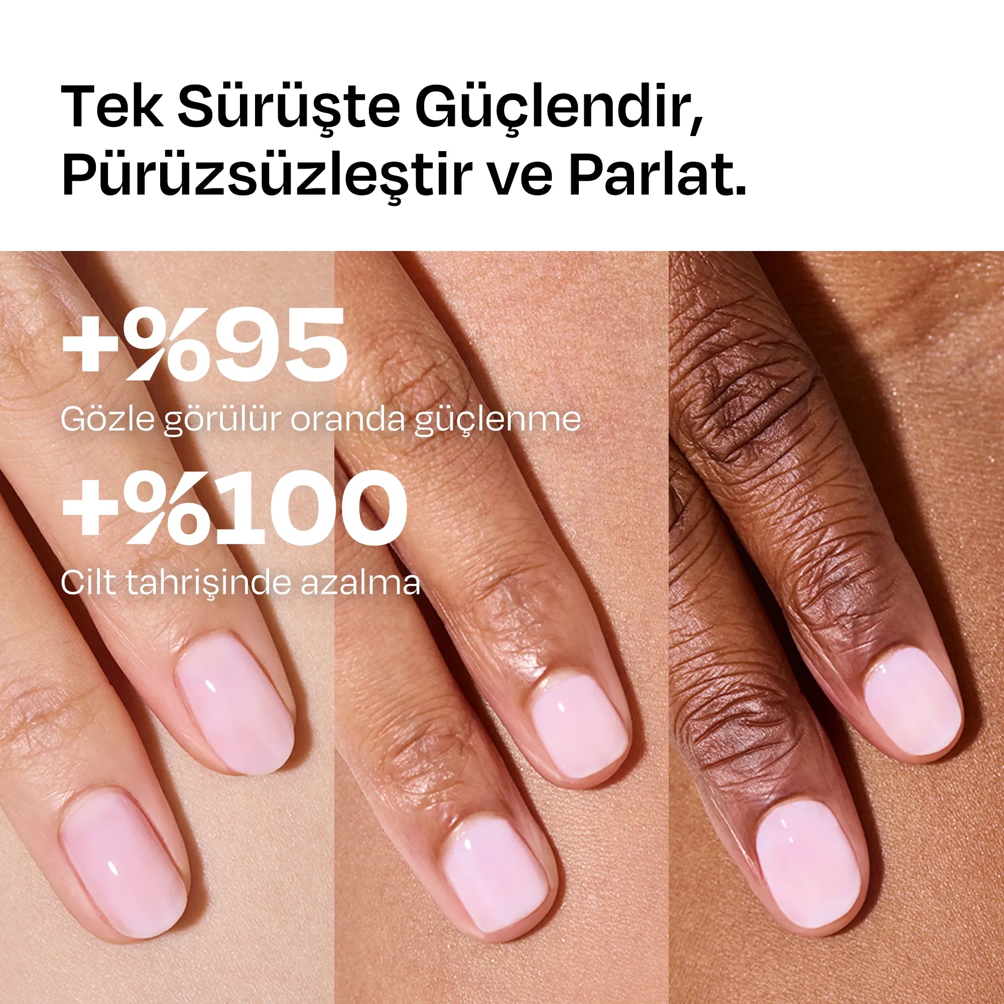 [Kiraz Çiçeği] Renkli Tırnak Güçlendirici