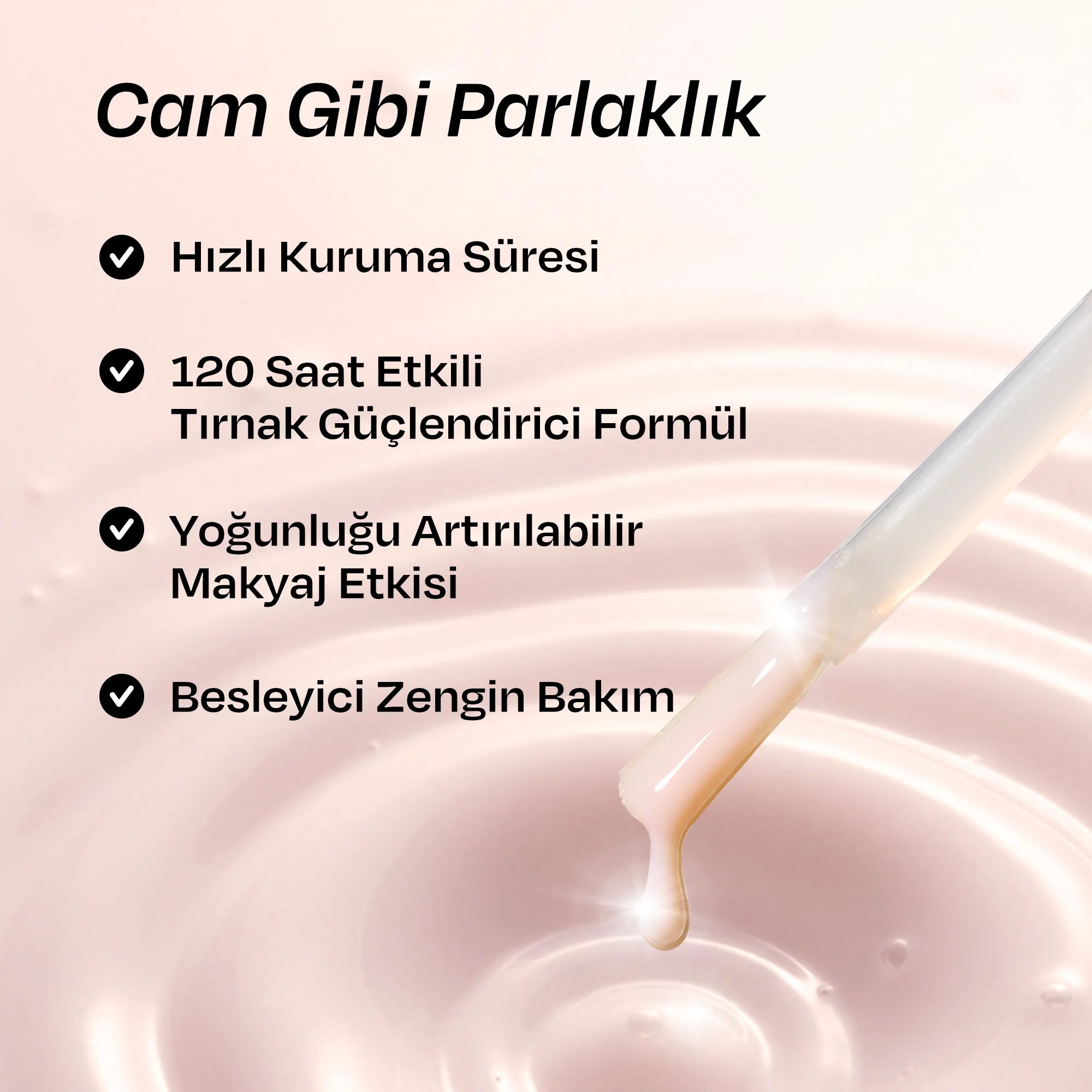 [Kiraz Çiçeği] Renkli Tırnak Güçlendirici