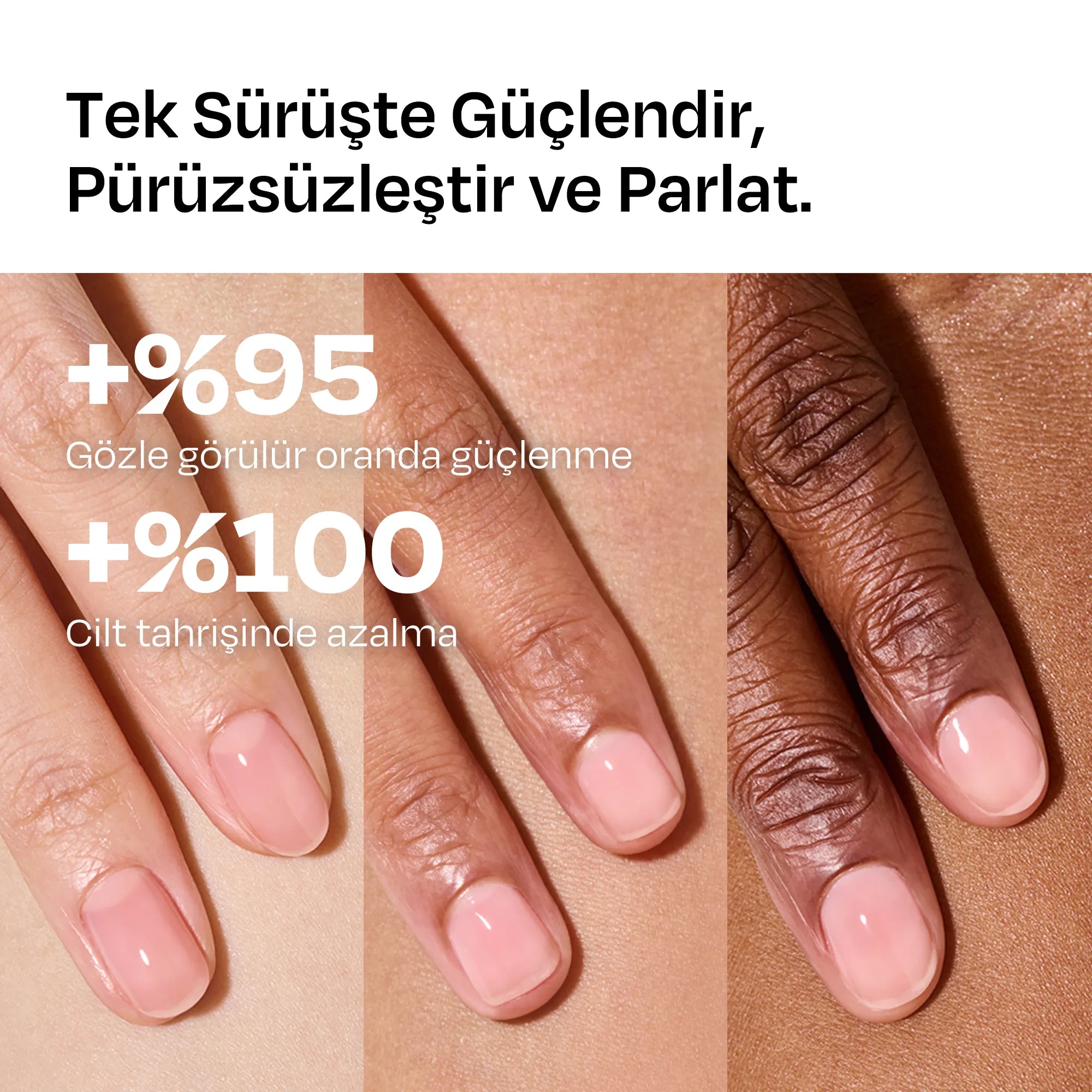 [Kuşburnu] Renkli Tırnak Güçlendirici