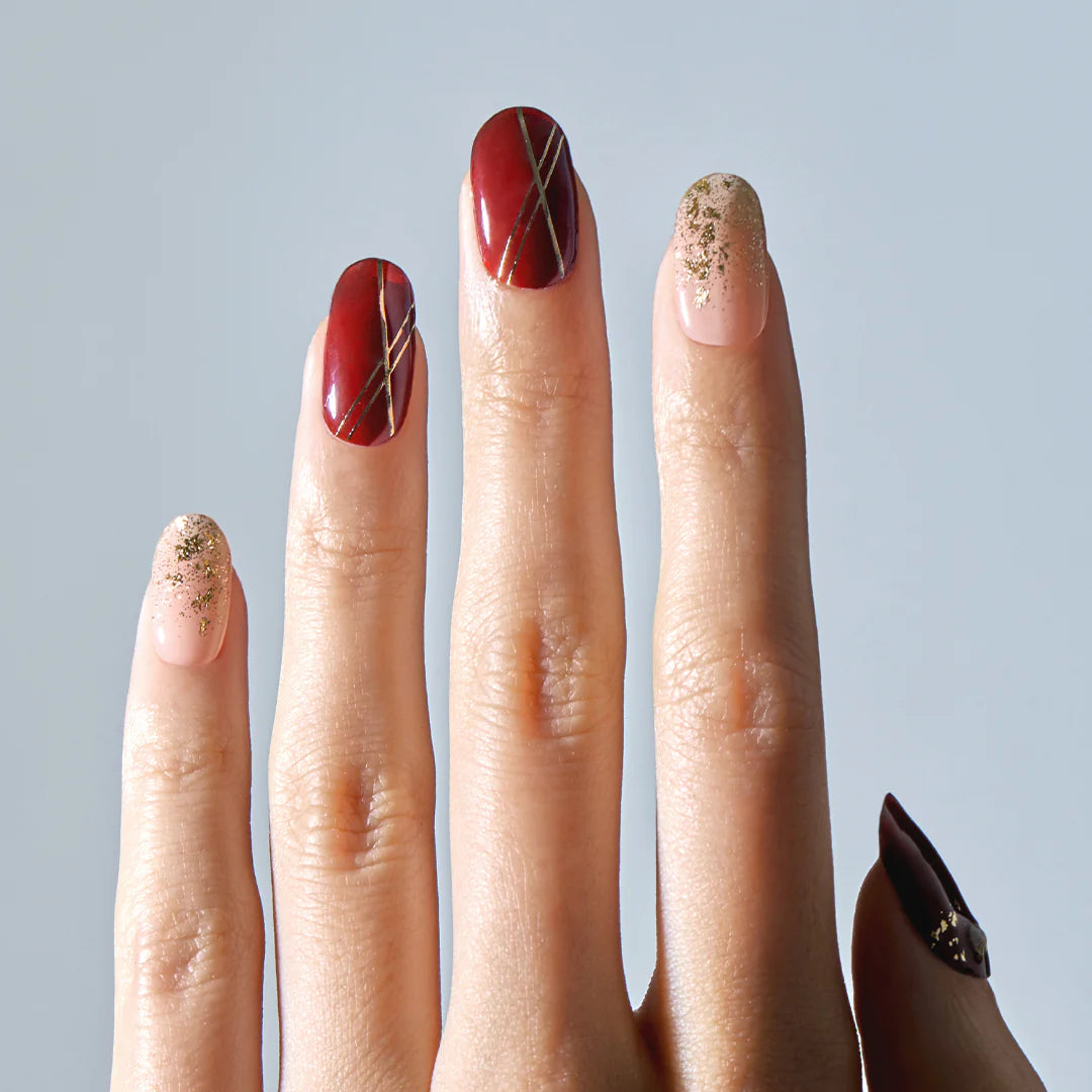 N Ruby Glint Jel Tırnak 30 Adet, 2 Kullanım