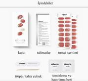N Hatsu Koi Jel Tırnak 30 Adet, 2 Kullanım