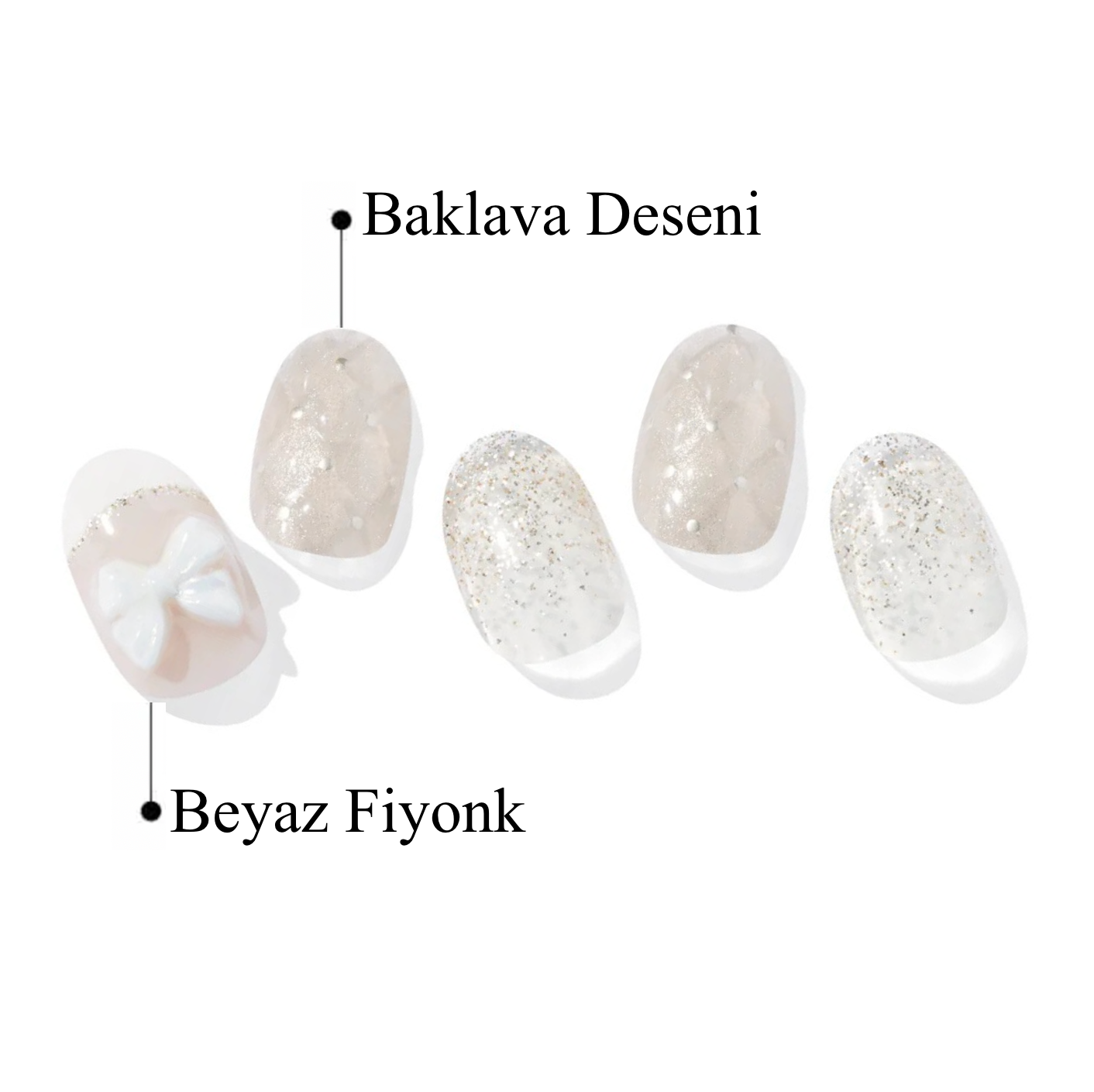 N Grace Bloom Jel Tırnak 30 Adet, 2 Kullanım